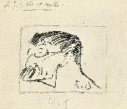 Theo van Doesburg, Portrait of A.J.J. de Winter